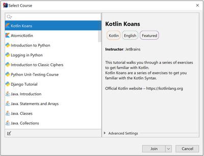 Browse courses