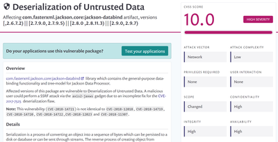Snyk Vulnerability Database Info