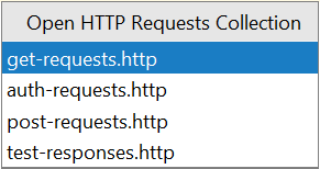 Open HTTP Requests Collection