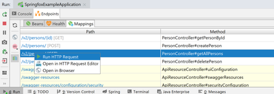 Spring Boot Endpoints